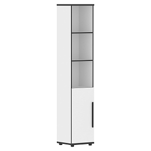 Шкаф высокий USTO UHCS 38.5, белый, 384х365х1975 мм